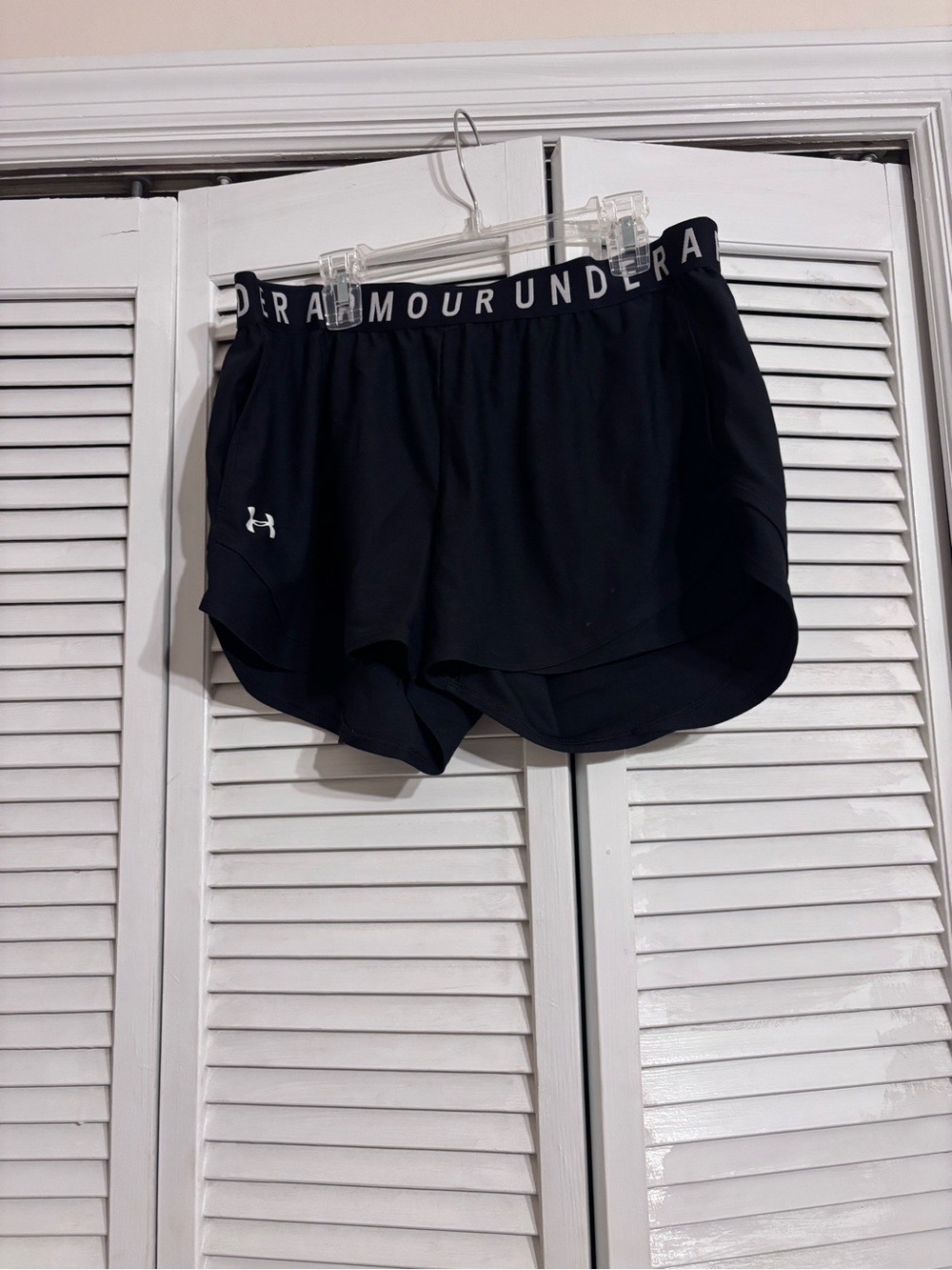 Under Armour Black Athletic Running Shorts